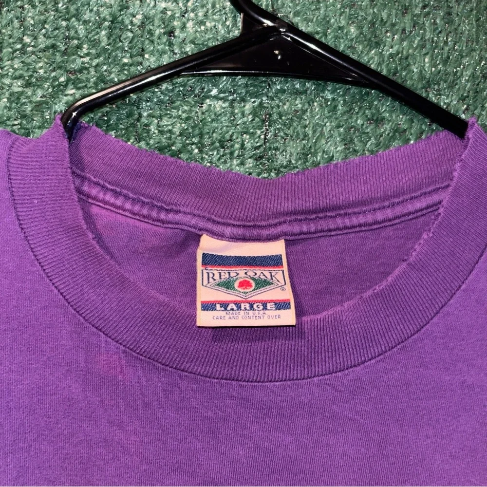 Kansas State Wildcats Vintage 90s DISTRESSED Shirt L Red Oak tag NCAA College